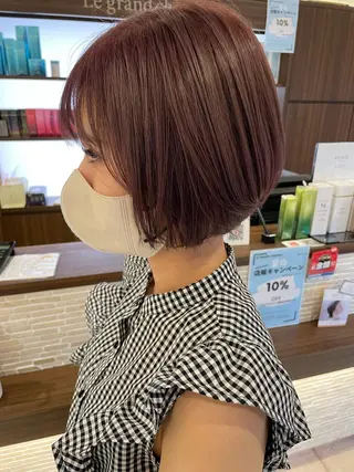 ショート 韓国風ヘア♡ runaのヘアスタイル
