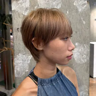 ショート ROBBY所属・土戸　空 /似合わせショートのヘアスタイル