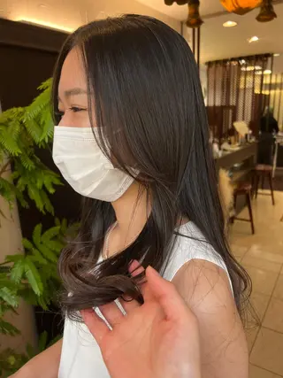 セミロング ナナナパレナ所属・NARUSE✂︎ カラースペシャリストのヘアスタイル