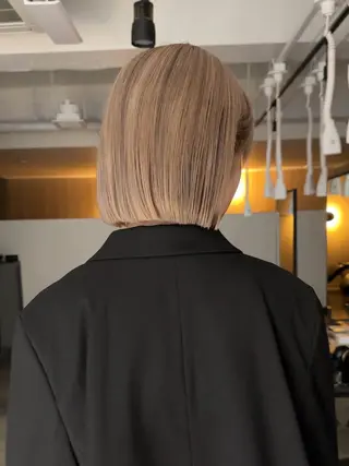 ショート 中田 姫歌のヘアスタイル