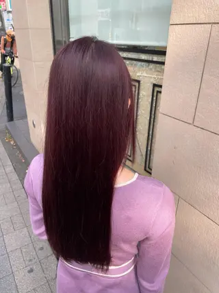 ロング 韓国ハイトーン🦋 hikariのヘアスタイル