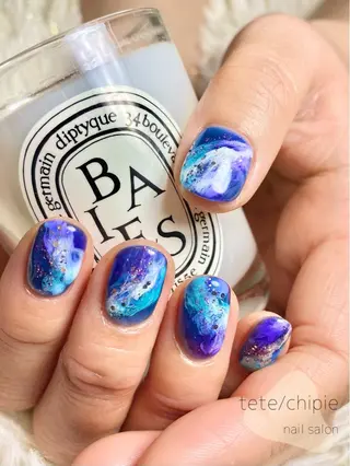 メンズ ネイル tete/chipie所属・村井 恵里香のネイルデザイン