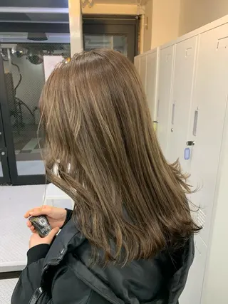 ロング カラー レイヤー/透明感 カラー🌿KANTAのヘアスタイル