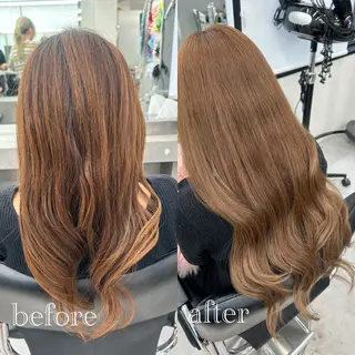 カラー ハイトーン👱‍♀️ エクステ/彩花のヘアスタイル