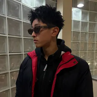 ショート カラー メンズ 希佳/メンズ スタイリストのヘアスタイル