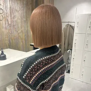 ショート ハイトーンカラー/ 梅田/Aikaのヘアスタイル