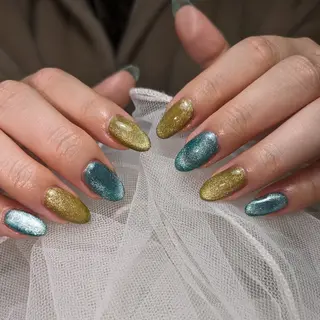 ネイル 門戸厄神プライベートサロンulunail所属・ulunail mikaのネイルデザイン