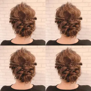 ミディアム ヘアアレンジ 🌷MAYU 🌷のヘアスタイル