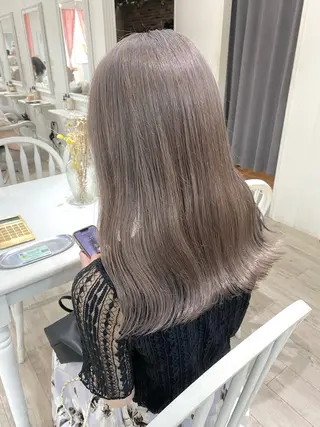ロング カラー 暖色カラー✨️ 門内 梨真のヘアスタイル