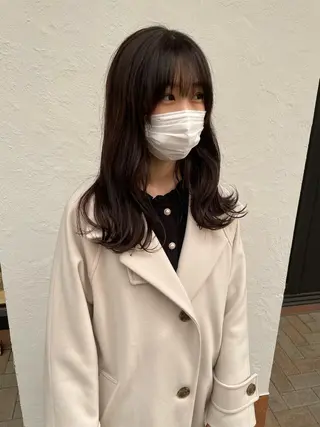 ロング 亀川蓮 Agu hairのヘアスタイル