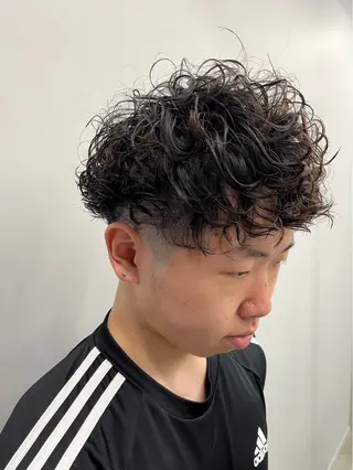 パーマ メンズ 坂本響 メンズカット/パーマのヘアスタイル