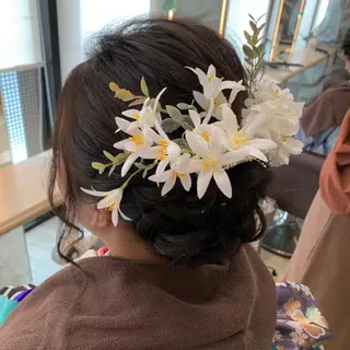 ヘアアレンジ サソウ ユリエ🥥のヘアスタイル