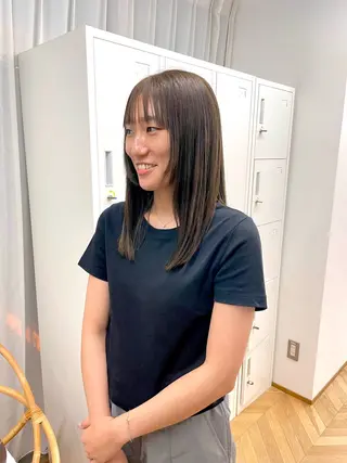 セミロング cirrus 🌻 misakiのヘアスタイル