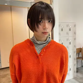 ショート 江藤貴基 レイヤー カット【駅徒歩⑥歩】のヘアスタイル