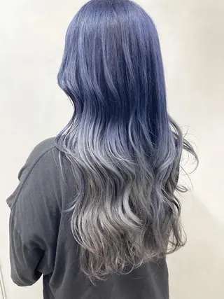 ロング カラー 🦋レイヤーカット ミドリカワ🦋のヘアスタイル