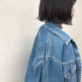 ミディアム カラー 水野 雪 /パーマ/暖色カラーのヘアスタイル