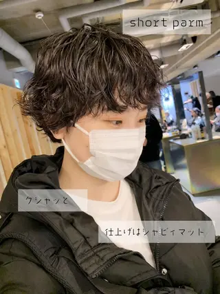 ショート パーマ tension 【テンション】のヘアスタイル
