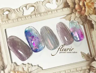 ネイル フルリール 【プライベートサロンのネイルデザイン