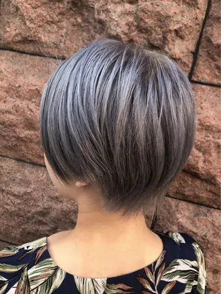 ショート a　Gland taupe所属・✨艶髪✨京町堀/ 荒木拓斗のヘアスタイル