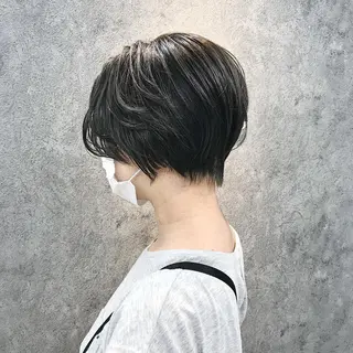 ショート 所渉/韓国レイヤー /ウルフカットのヘアスタイル