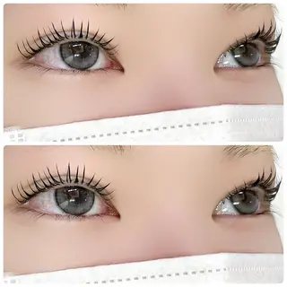 マツエク・マツパ 🎀re-born KOKORO🎀のマツエク・マツパデザイン