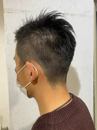 ショート メンズ La  SHE's 天王寺店所属・マルヤマ リナのマツエク・マツパデザイン