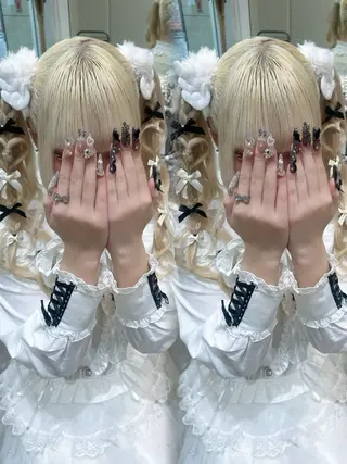 ロング ヘアアレンジ エクステ♡ヘアメ 内村麻衣のヘアスタイル