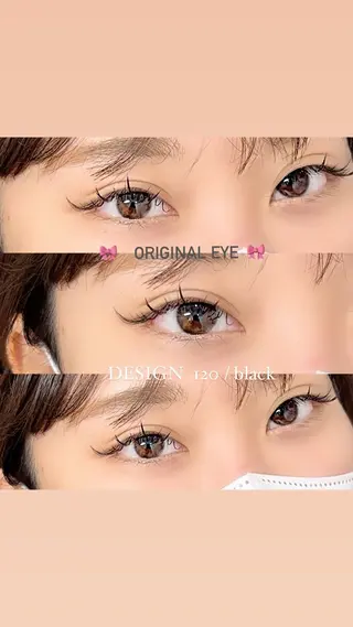 マツエク・マツパ 《YURI》似合わせ まつ毛/アイブロウのマツエク・マツパデザイン