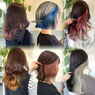 カラー HaKUmaison ノエ／久屋大通 高岳のヘアスタイル