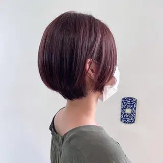 ショート カラー 間水 和樹のヘアスタイル