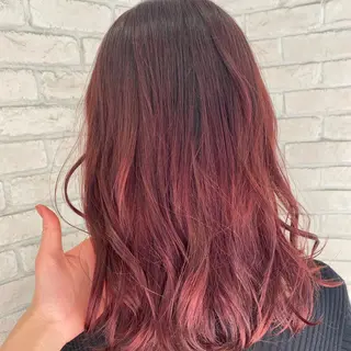 カラー ゆるふわパーマ🌼 アレンジ🌼リョウカのヘアスタイル