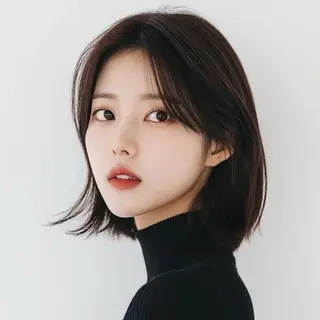 ショート rioカット縮毛 矯正♡韓国レイヤーのヘアスタイル