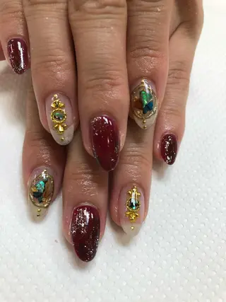 ロング MH_ Nailのネイルデザイン