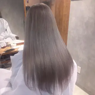 ロング ブリーチ🔥ベージュ /グレー/daikiのヘアスタイル