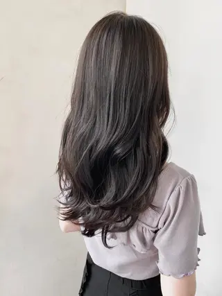 ロング On所属・顔まわりカット🌟 くびれヘア/寺門遥輝のヘアスタイル