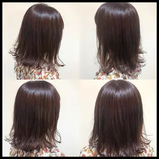 ミディアム カラー 似合わせ/ブリーチ カラー.岡田友仁のヘアスタイル