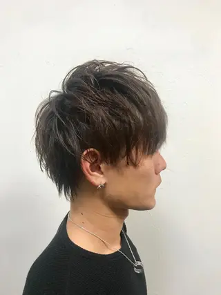 メンズ 柏メンズカットパーマ NO.1タイチのヘアスタイル