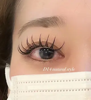 マツエク・マツパ 透明感カラー🎀／ マツエクのヘアスタイル