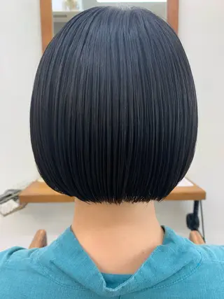 ショート rapt.所属・ストレート／Wカラー 星野光咲のヘアスタイル