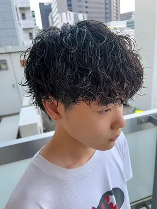 パーマ メンズ メンズパーマ/長岡 坂口祥貴/店長のヘアスタイル