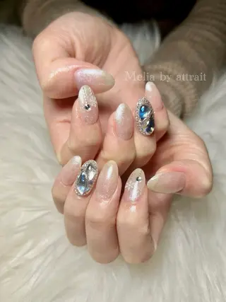 ネイル Melia by attrait所属・Melia by attrait🌿杏のネイルデザイン