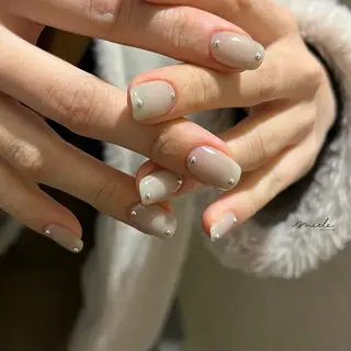 ネイル miele【ミエレ】 シンプル一癖のネイルデザイン