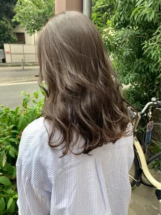 ロング 亀川蓮 Agu hairのヘアスタイル