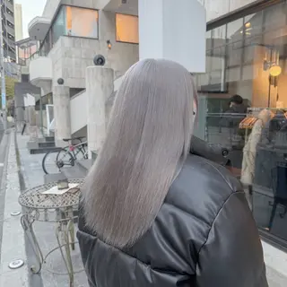 ロング カラー ⚜️ブリーチ× 透明感✨Hayatoのヘアスタイル