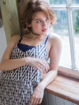 ショート カラー ヘアアレンジ リノヘア プラス 関内店所属・レイヤー/髪質改善 /縮毛矯正/テツのヘアスタイル