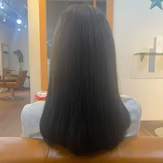 カラー 渋谷 美優のヘアスタイル