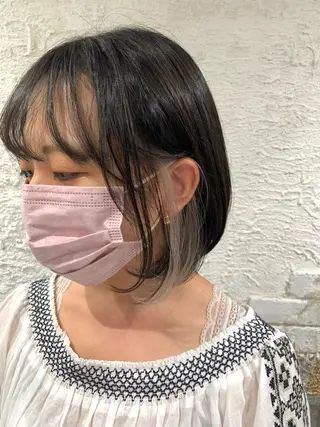 ショート カラー 堀 直人のヘアスタイル