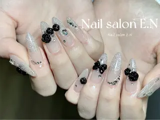 ネイル E.N🦋 長さ出し/持ち込みのネイルデザイン