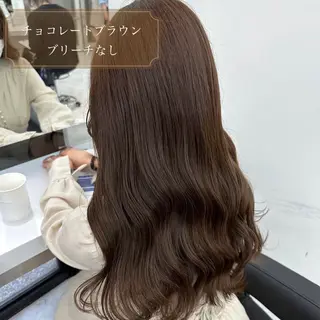 ロング カラー ナチュラルベージュ 🧸yuuna🧋のヘアスタイル