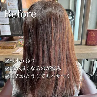 ロング カラー パーマ ヘアアレンジ HACCH （ハッチ）所属・🪼ボブ/ミニボブ /髪質改善🪼のヘアスタイル